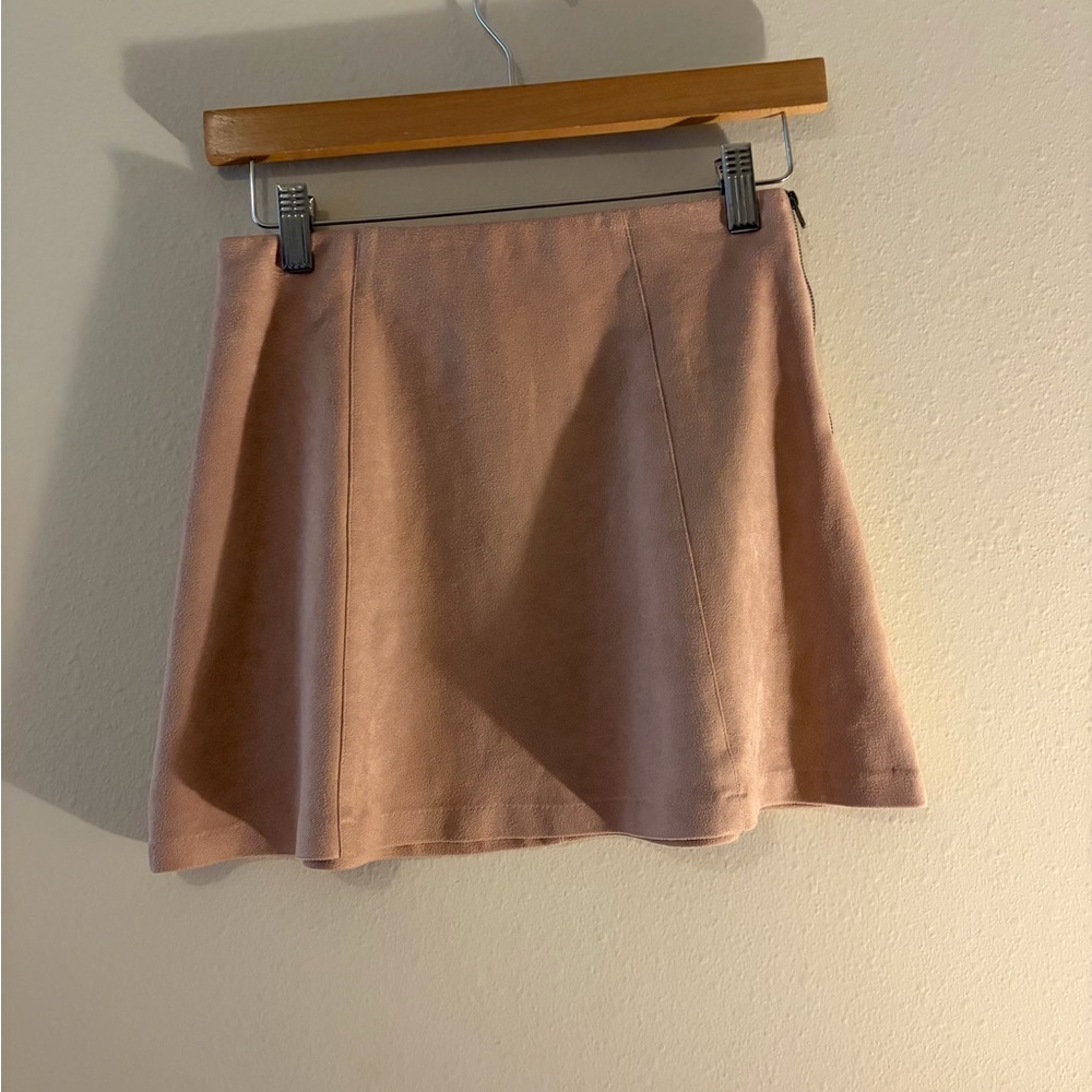 Brandy Melville Blush Mini Skirt
